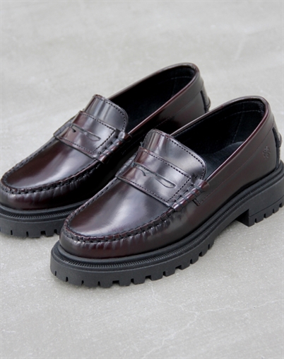 Playboy Footwear - The Brigitte Loafer - Bordo Polido